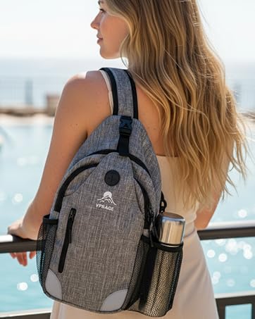 Cross Body Hiking Backpack for Travel