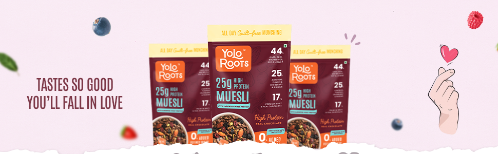 Yolo Roots High Protein Muesli