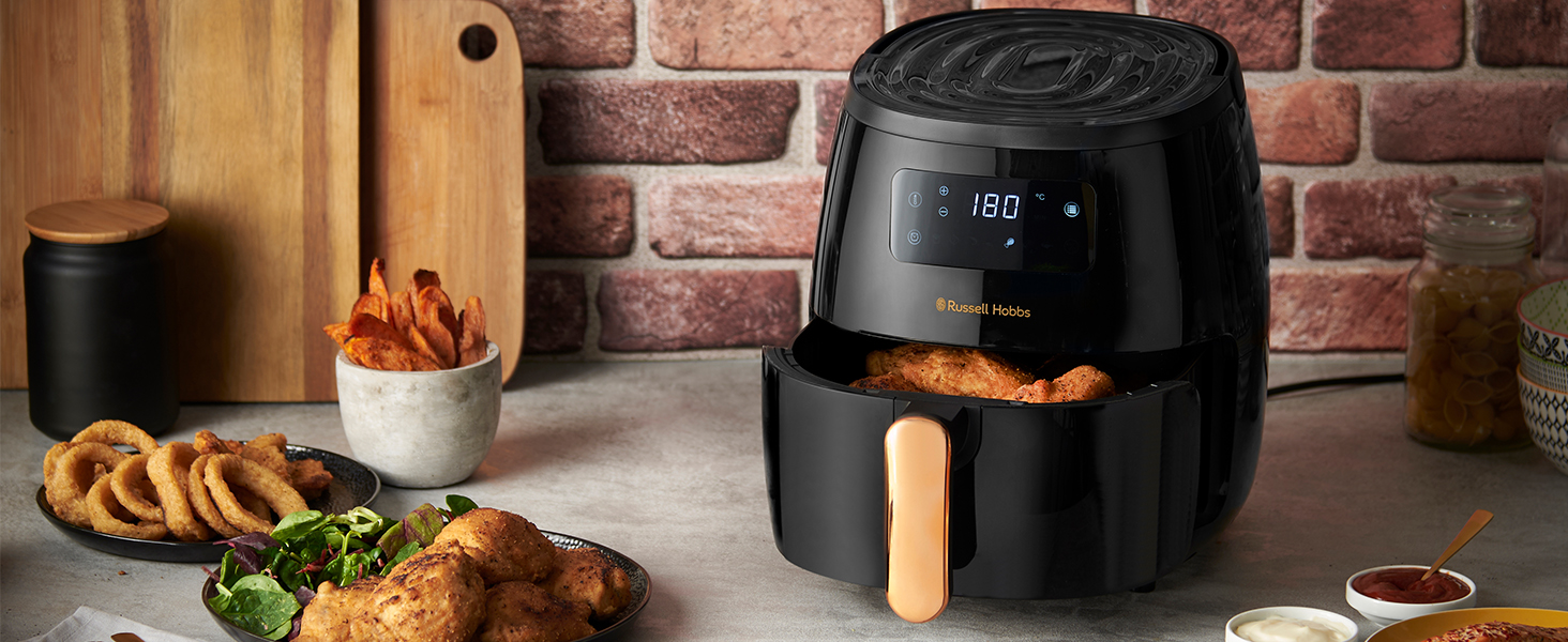 Russell Hobbs Air Fryer XL 5,5l [Multicuiseur frit, cuit, rôti, grille