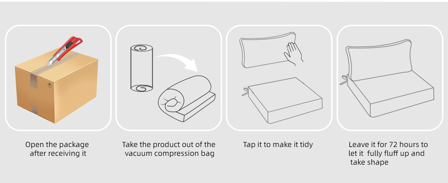 garden furniture cushions
