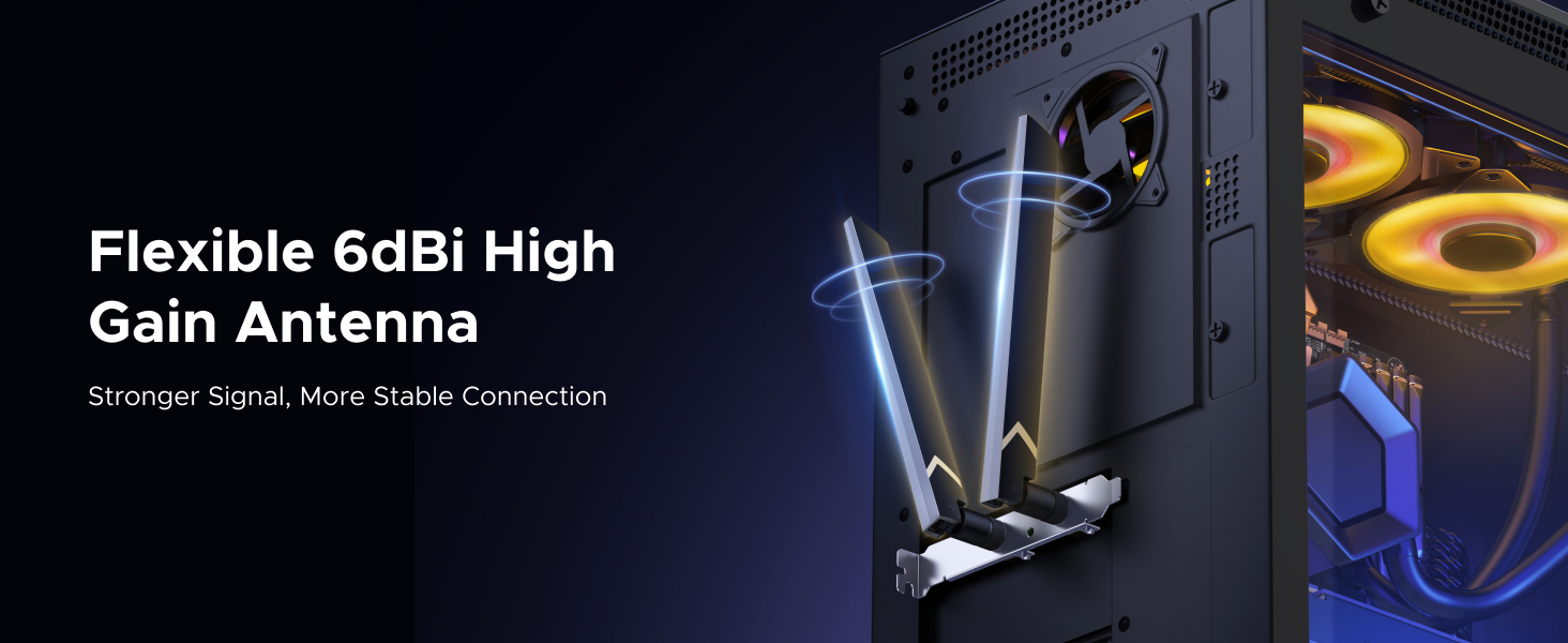 wifi card desktop pc wirelessbluetooth 5.4 5.3 adapter chip wifi 7 6 6e 5 BE6500 pcie wifi card