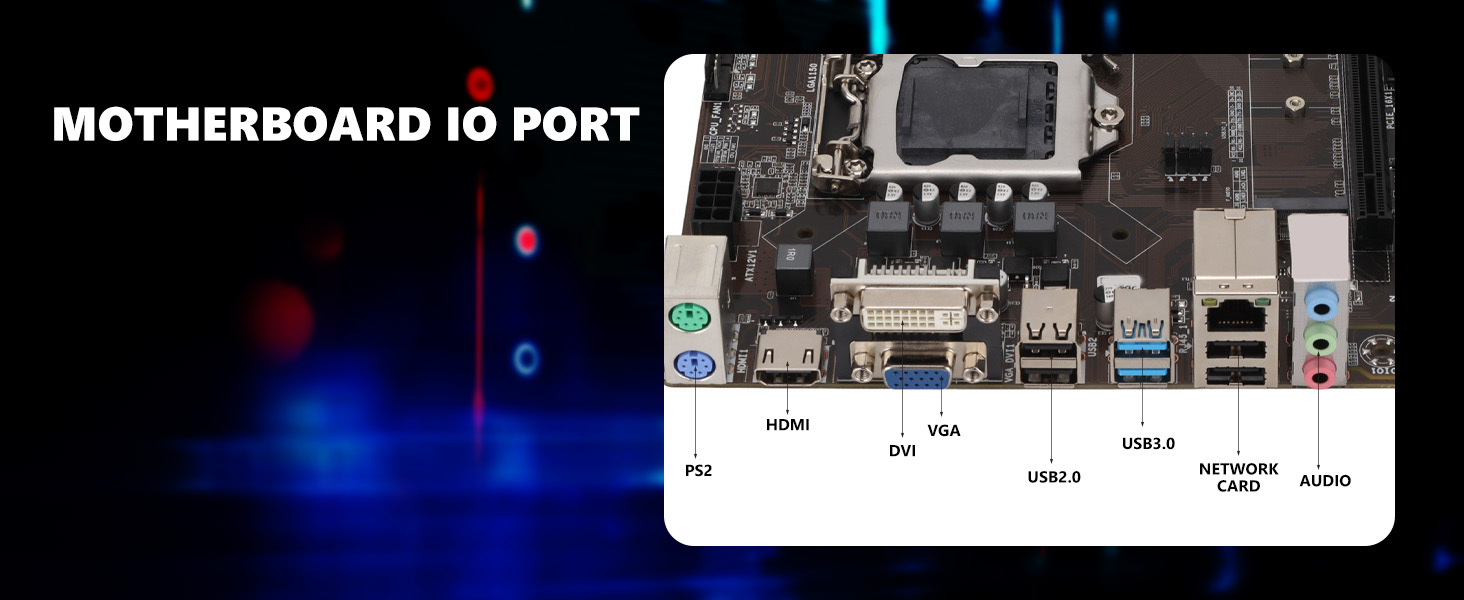 B85 Gaming Motherboard DDR3, CPU Platform for Intel Core 4th and 5th