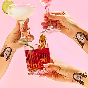 Cute Hearts Cut-Out Tattoos