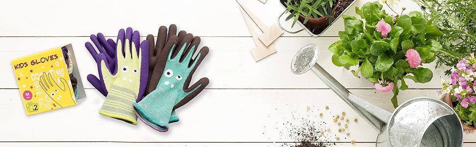 kids gardening gloves