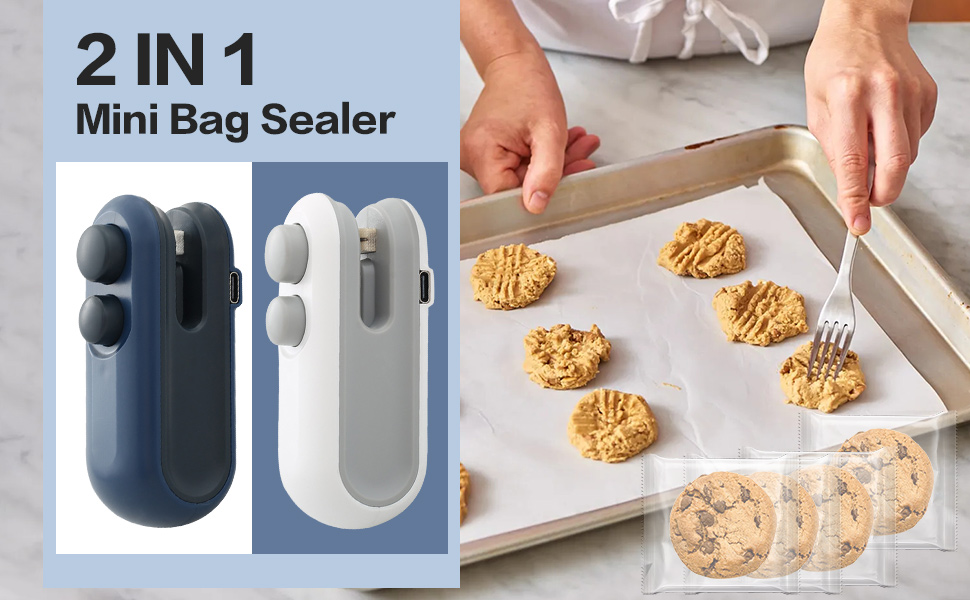 2 in 1 USB Rechargeable Magnetic Heat Sealing