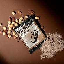 Chocolate Hazelnut Blend Plant Protein Powder Supplement Post workouts Recovery BCAA Vegan Proteins