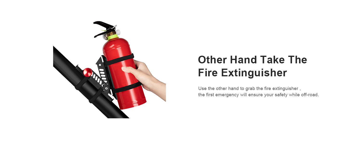 fire extinguisher roll bar hose clamps easy to install hardware store well  eep rattle release pin