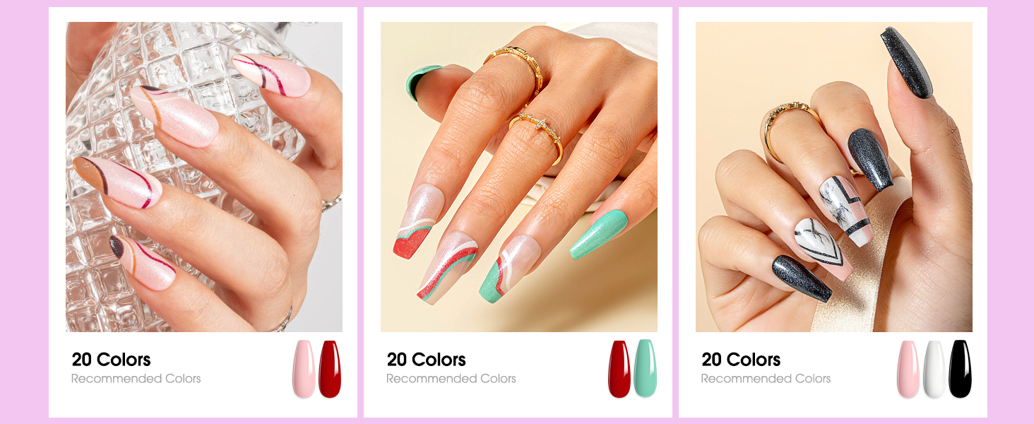 gel nail polish with top base coat