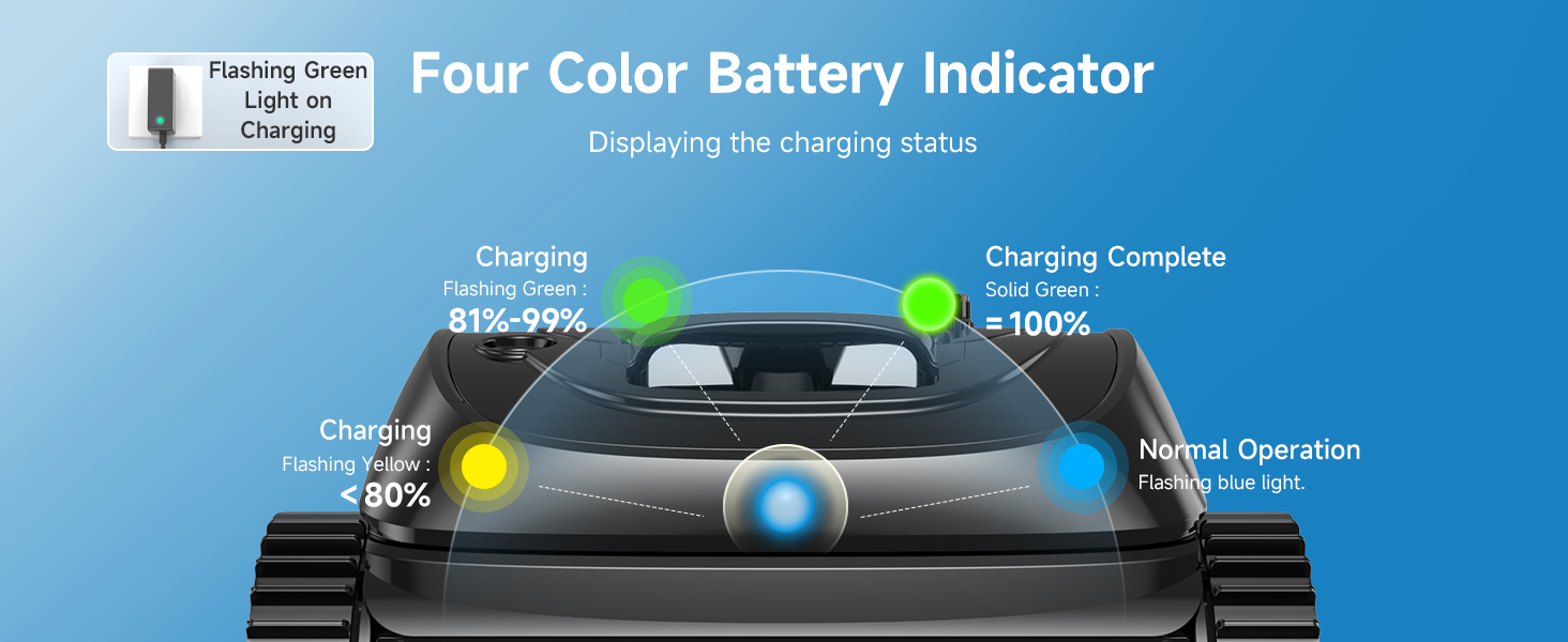WYBOT C1 Cordless Pool Vacuum