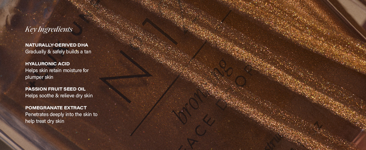tanning drops bronzing face facial self tan bronzer bronze tanner sunless gradual buildable vegan