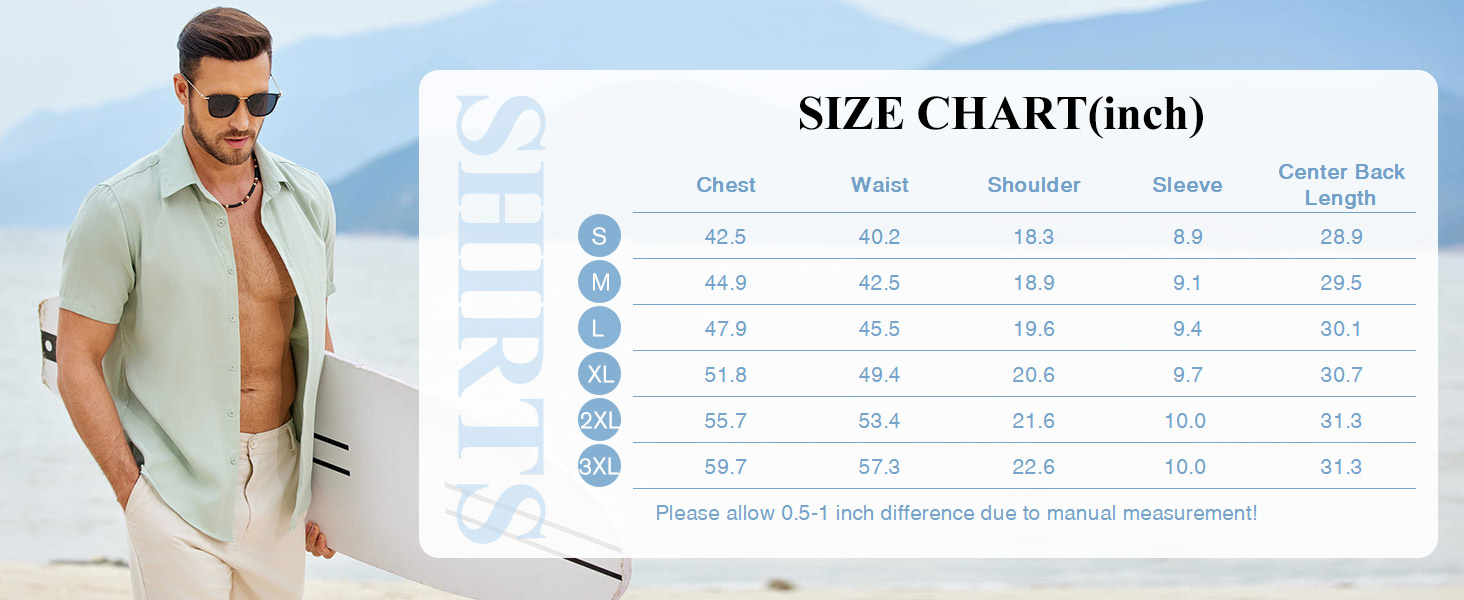 men summer beach shirts