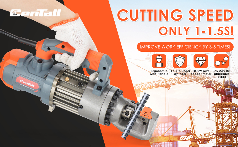 CENTALL Electric Rebar Cutter