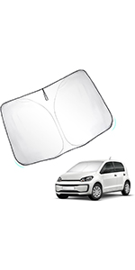 フォルクスワーゲン　アップ　サンシェード