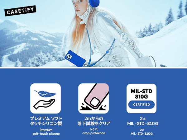 Amazon.co.jp: CASETiFY ウェーブ シリコン iPhone 16 Plus