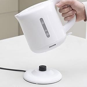 ［新品］YAMAZEN 電気ケトル ホワイト Amazon | [山善] 電気ケトル 電気ポット 1.0L 一人暮らし 二人