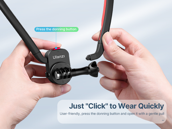 Amazon.com : ULANZI Go-Quick II Neck Mount for GoPro