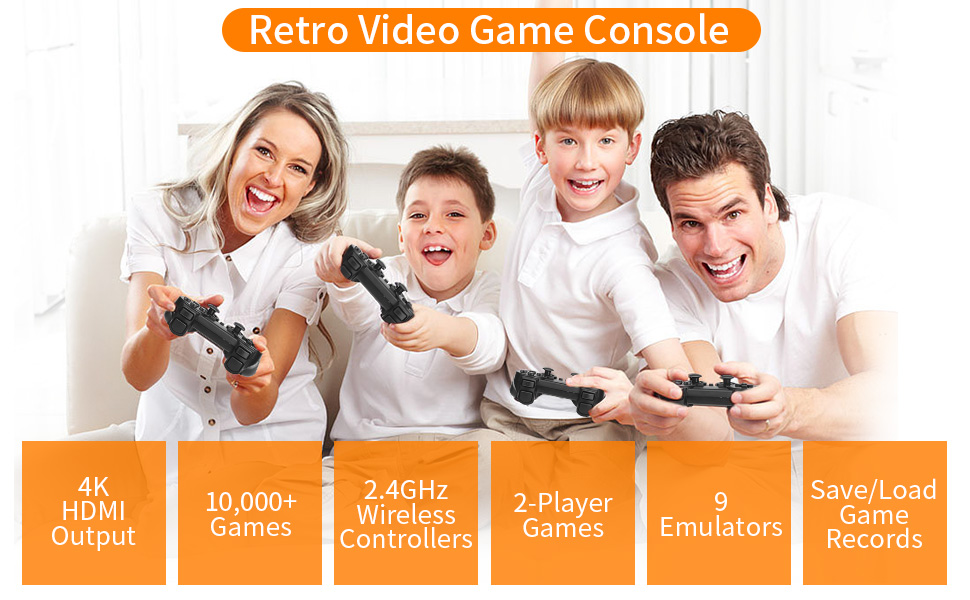 wireless retro game console