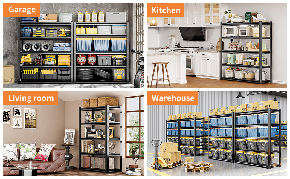 Multipurpose Storage Utility Shelves