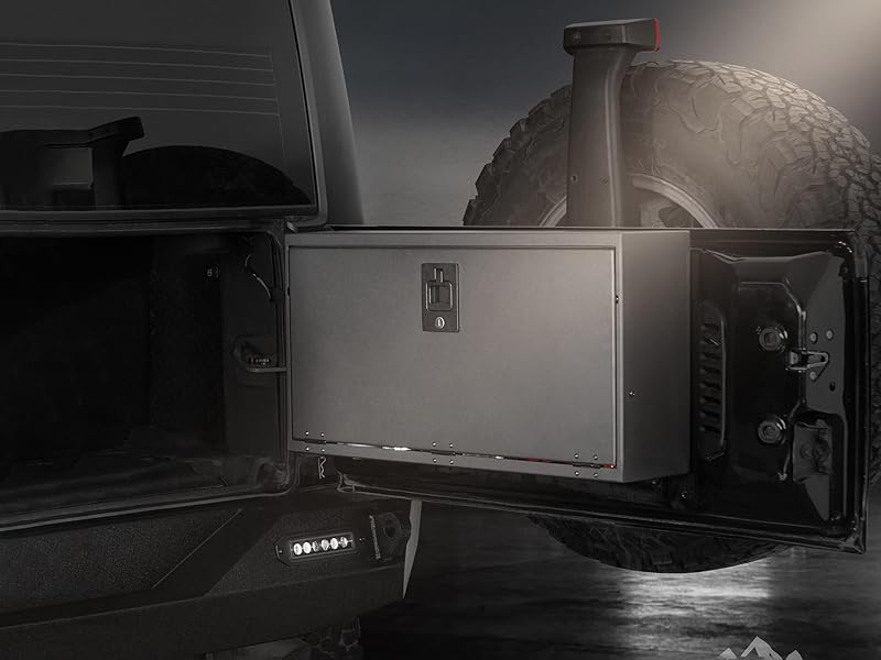 Amazon.com: u-Box JK Tailgate Table Lock Box Outdoor Storage