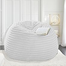 Mollismoons Stripped bean bag