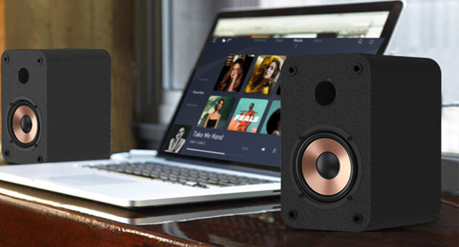 Amazon.co.jp: 2台1組 30W ブックシェルフスピーカー Bluetooth