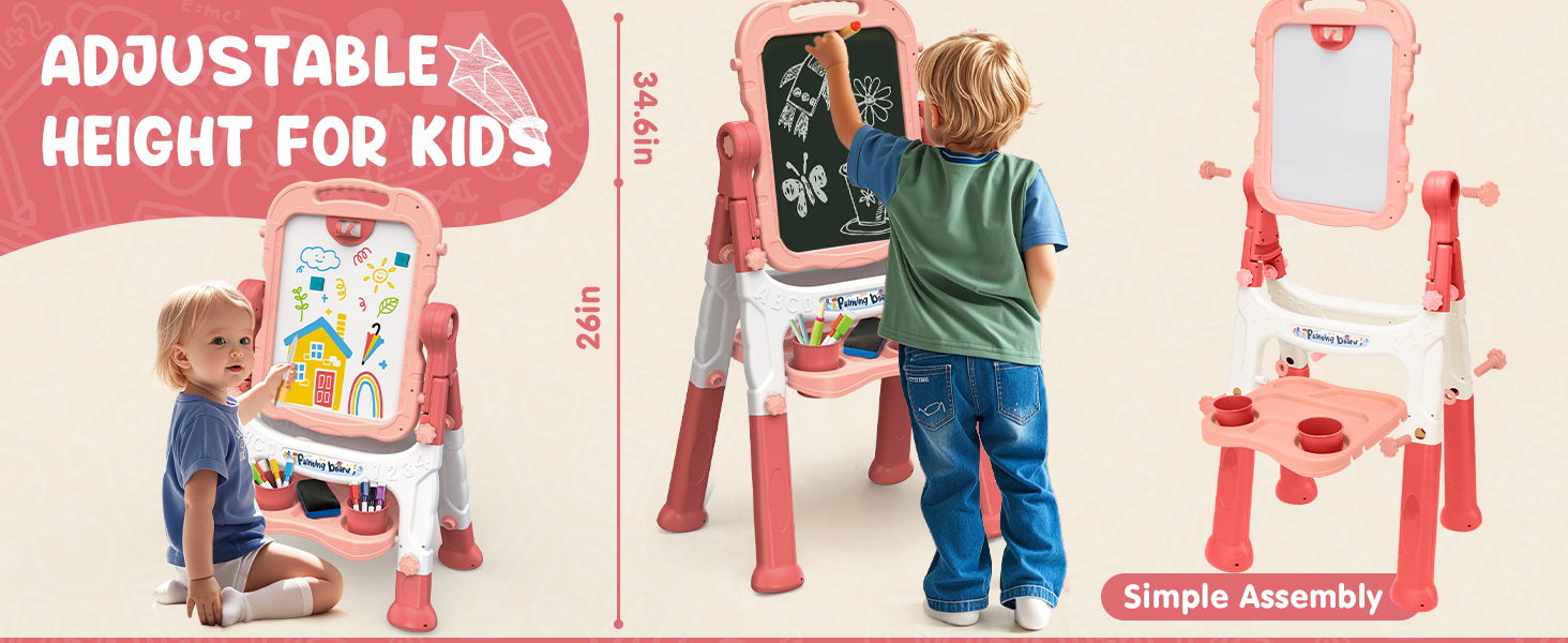 easel red