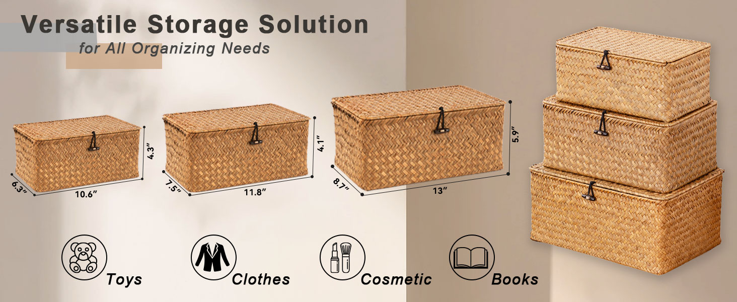 Basket with lid