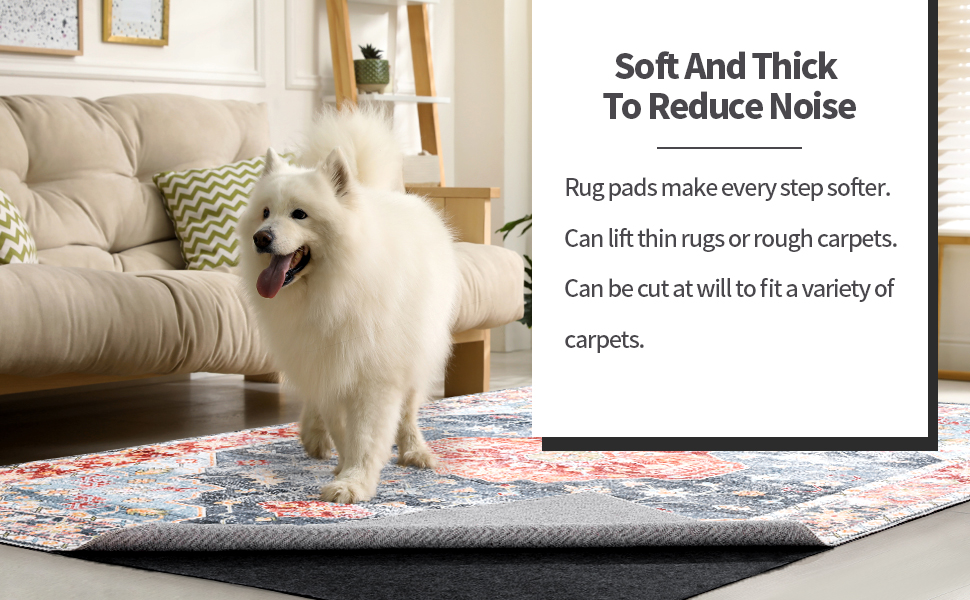 HOMBYS 100% Waterproof Non-Slip Rug Pad 8x10 for Oversized Area Rug
| Non Skid Carpet Pads for All Floors and Finish A7b402ae 14a8 4f89 84b8 6f7476037837. CR0,0,970,600 PT0 SX970 V1