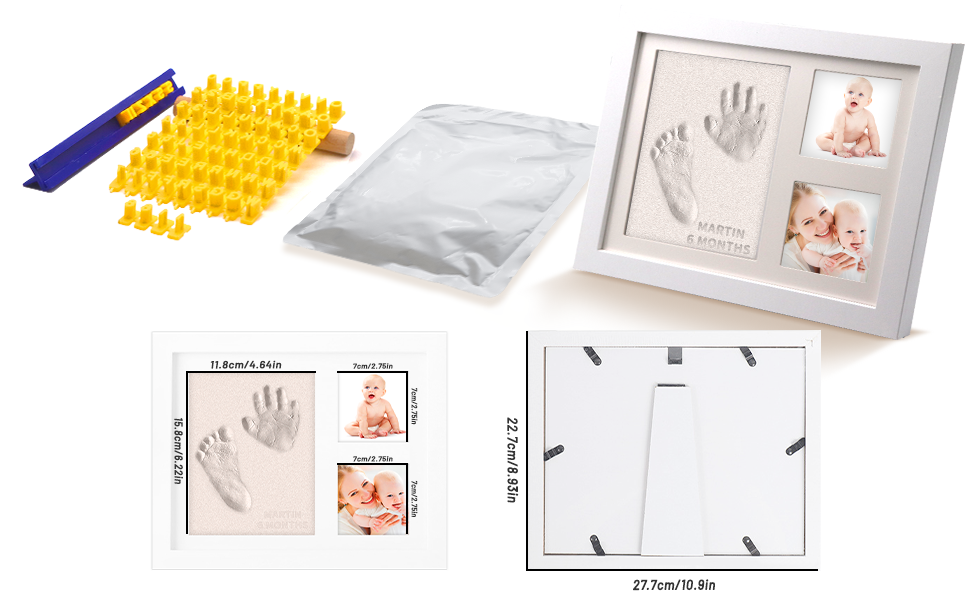 Baby Abdruck Hand Und Fuß Set