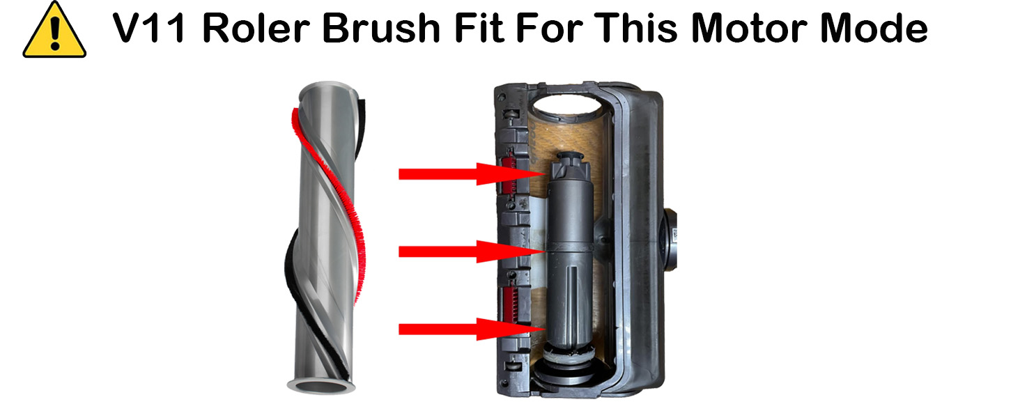 dyson v11 roller brush replacement, dyson v11 brush head replacement, replacement roller for dyson