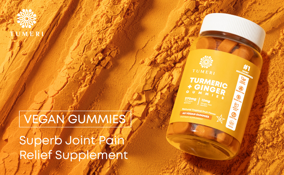 Amazon.com: TUMERI Turmeric and Ginger Gummies – Turmeric Curcumin - Turmeric And Ginger Gummies Weight Loss