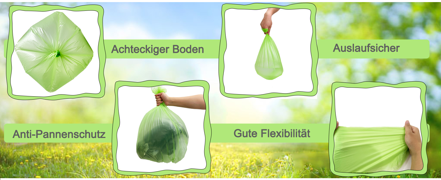Mehrere Paneele mit hellgrüner Schutzhülle oder -folie mit Merkmalen wie rechteckiger Grundfläche, Demonstration der Flexibilität, rutschfester Schutz und sicherem Befestigungssystem