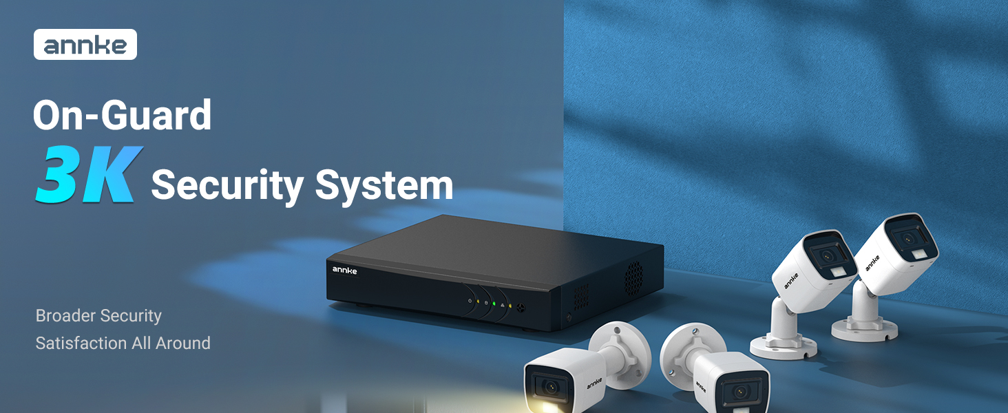 5MP Super HD Security Camera System