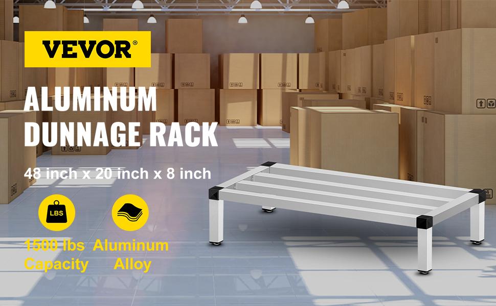 aluminum storage rack