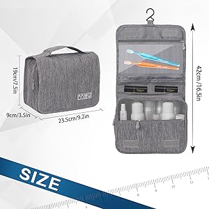toiletry bag/cosmetic bag