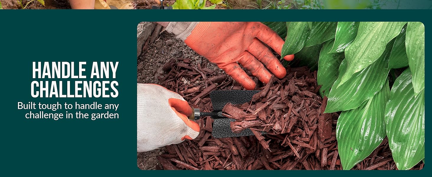 trowel garden hand steel stainless handle tools shovel spear digging soft fork am all wood carbon 