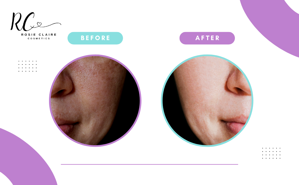 before and after use