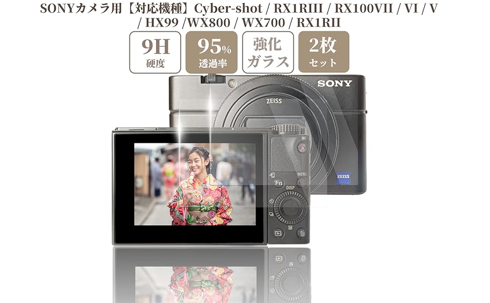 Amazon | sanwatrade ガラスフィルム SONY用 Cyber-shot RX1RIII