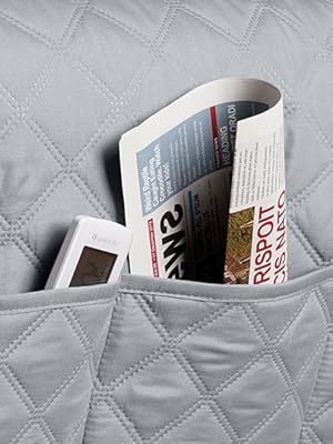sofa cover side pocket