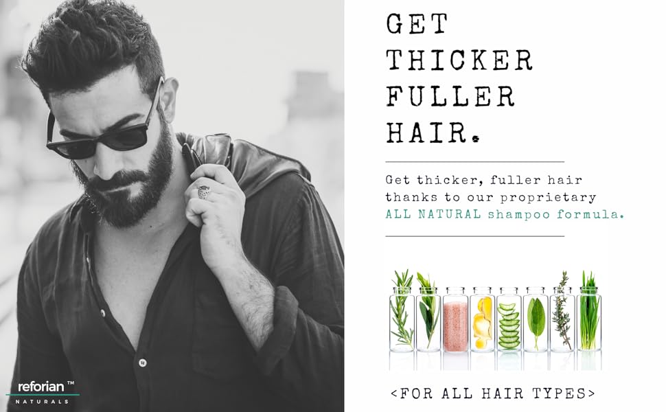 natural hair loss shampoo for men