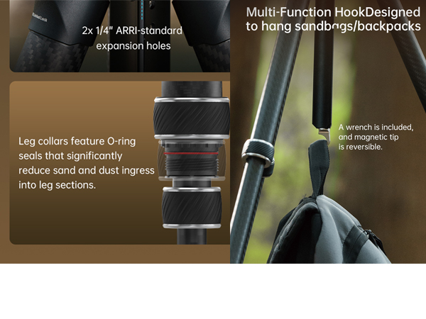 FALCAM TreeRoot Liteクイックロック三脚(C141K-301) 31tLxiD1dGL.jpg