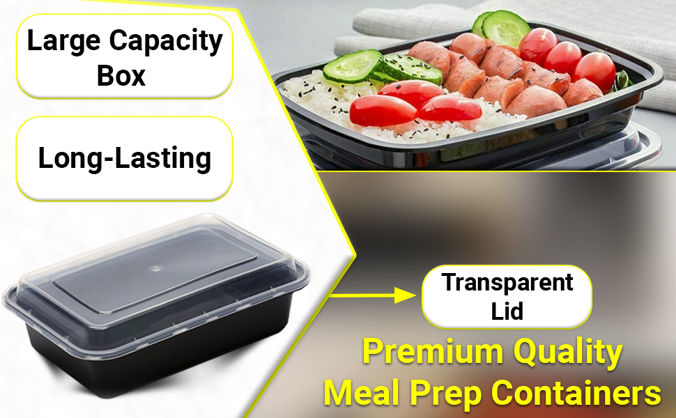 meal prep containers, reusable bento boxes, food storage containers, meal prep containers