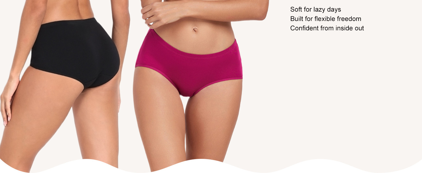 Pack of 6 panty for women daily used briefs