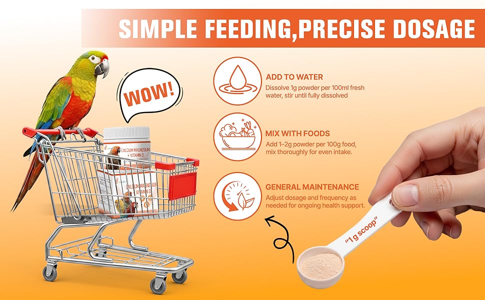 bird vitamins for breeding