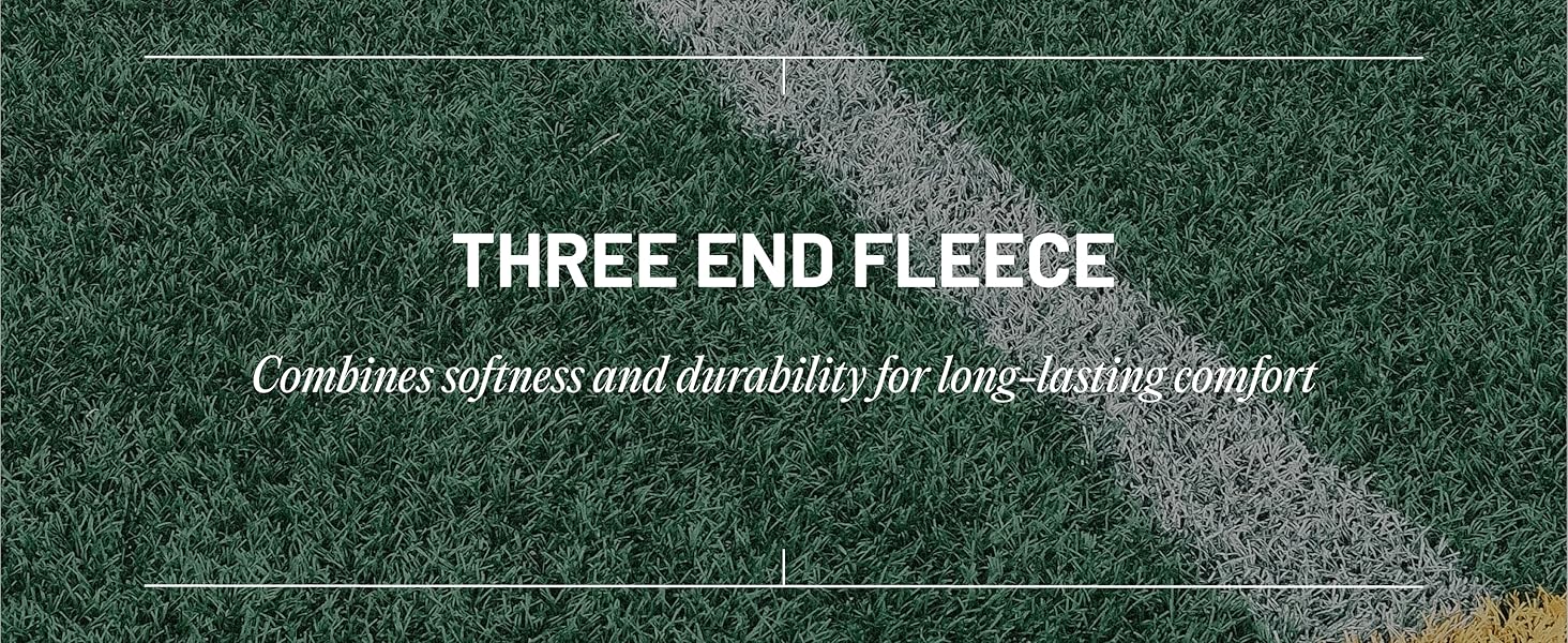 Three end fleece