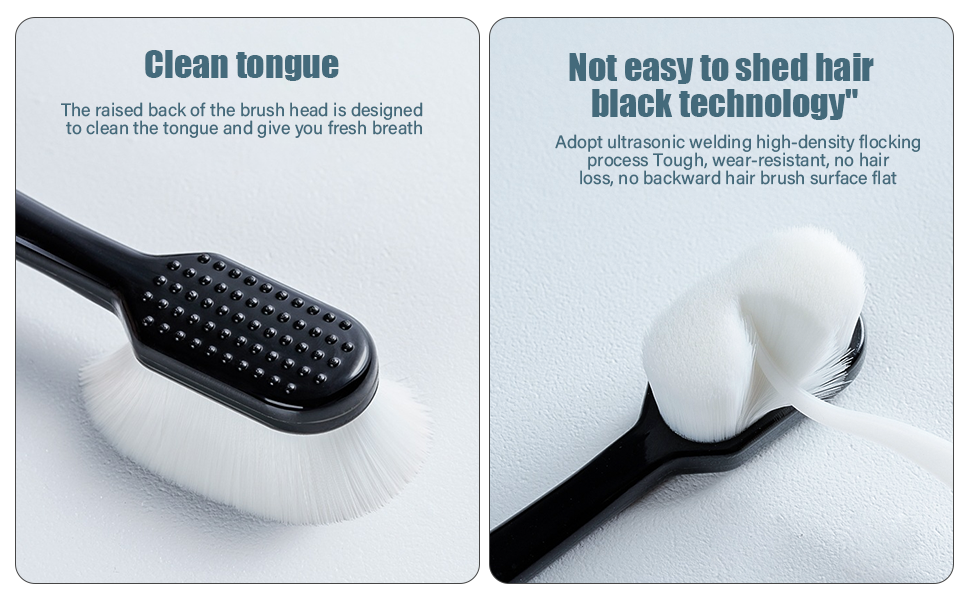 Bocello BREVI Toothbrush, NordicInspired Premium Nano