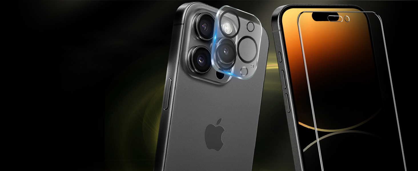 SHUNION 360 privacy screen Protector for iPhone 15 Pro