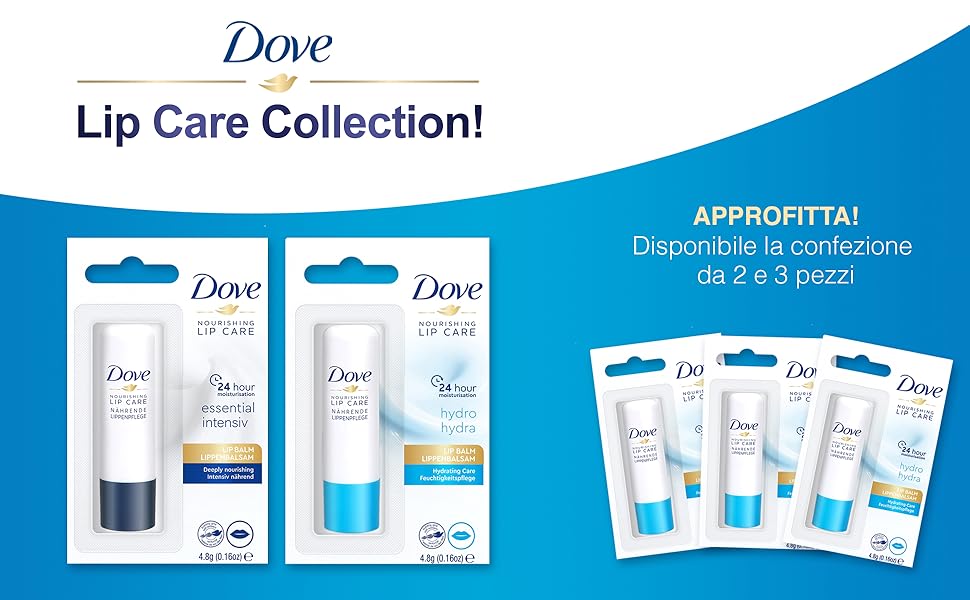 Lip Balm Hydrating Care 4,8 g Dove 5