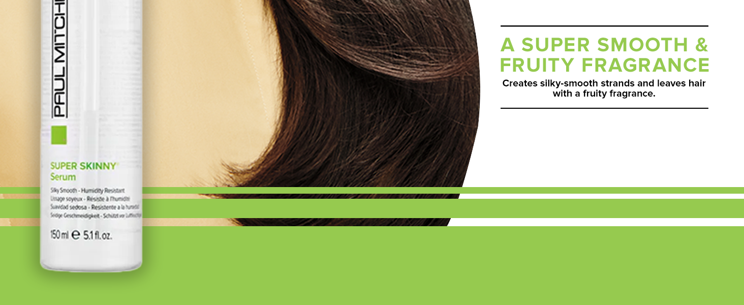 Paul Mitchell Super Skinny Serum, Speeds Up Drying Time, Humidity Resistant, For