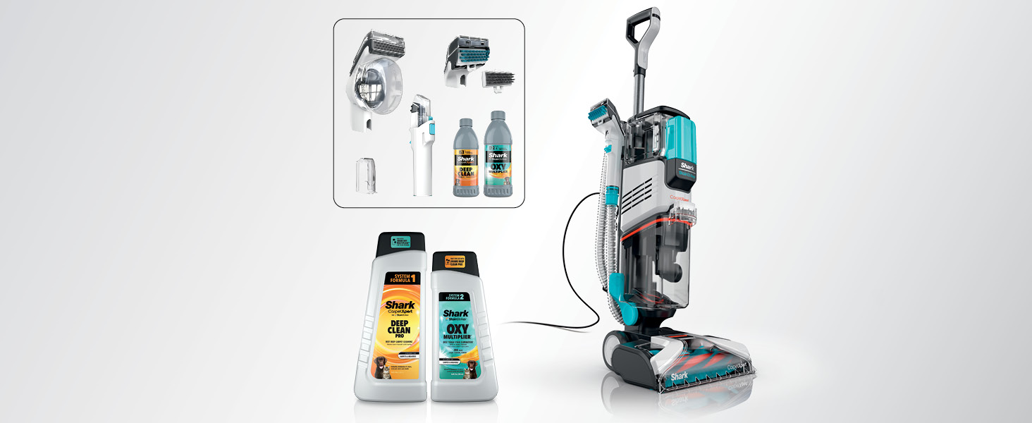 Shark EX201 CarpetXpert Upright Carpet, Area Rug